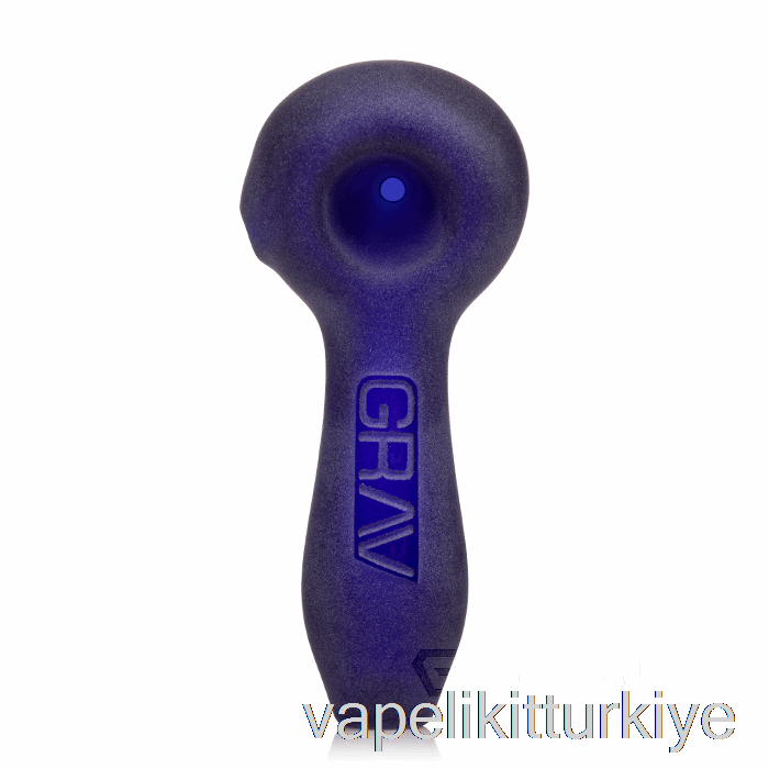 Vape Likit Grav Kumlanmış Kaşık Mavi